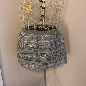 sequins adorable mini skirt